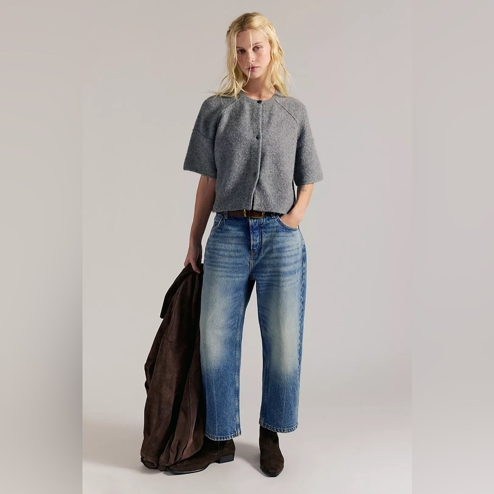 We The Free Deep Trance Dropped Boyfriend Jeans Size 32